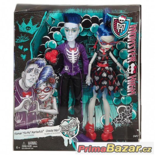 MONSTER HIGH 2pack SLO MO MORTAWICH+GHOULIA YELPS