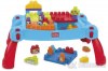 MEGA BLOKS First Builders hrací stůl + kostky