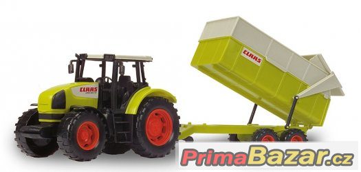 DICKIE TRAKTOR CLAAS S PŘÍVĚSEM 57cm