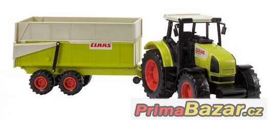 DICKIE TRAKTOR CLAAS S PŘÍVĚSEM 57cm