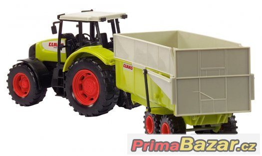 DICKIE TRAKTOR CLAAS S PŘÍVĚSEM 57cm