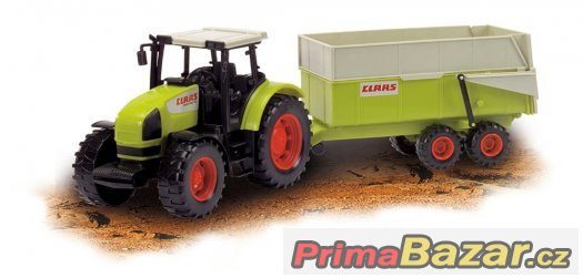 DICKIE TRAKTOR CLAAS S PŘÍVĚSEM 57cm