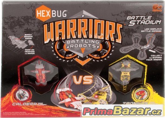 HEXBUG BOJOVÍ ROBOTI WARRIORS BATTLE STADIUM