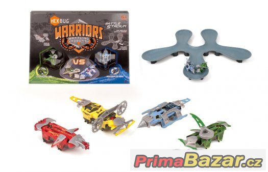 HEXBUG BOJOVÍ ROBOTI WARRIORS BATTLE STADIUM