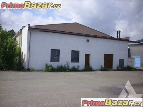 Prodej - skladová nebo výrobní hala v Jeseníku, 600m2 Prodej - skladová nebo výrobní hala v Jeseníku, 600m2