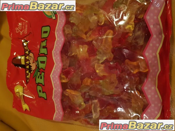 prodam želé dinosauři 1kg bonbony různé zvířátka