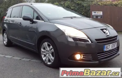 Prodám Peugeot 5008 1,6 HDI r.v.2010 7 místný