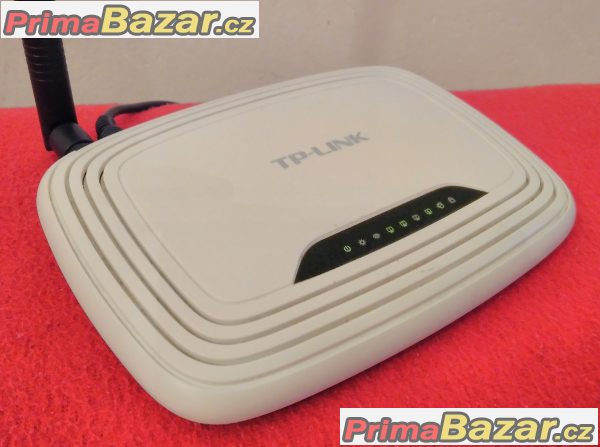 Wi-Fi router TP-LINK TL-WR741ND + SILNÁ 8 dBi anténa!!! Wi-Fi router TP-LINK TL-WR741ND + SILNÁ 8 dBi anténa!!!