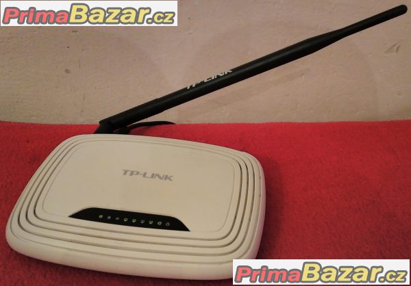 Wi-Fi router TP-LINK TL-WR741ND + SILNÁ 8 dBi anténa!!! Wi-Fi router TP-LINK TL-WR741ND + SILNÁ 8 dBi anténa!!!