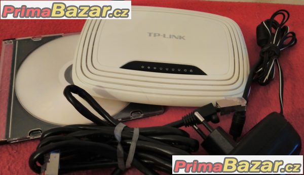 Wi-Fi router TP-LINK TL-WR741ND + SILNÁ 8 dBi anténa!!! Wi-Fi router TP-LINK TL-WR741ND + SILNÁ 8 dBi anténa!!!