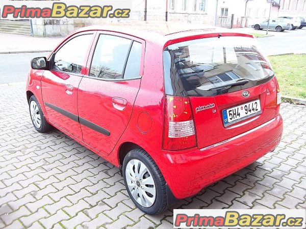 KIA PICANTO 1,0i Lx , koup. v ČR, 2008, 66000 km