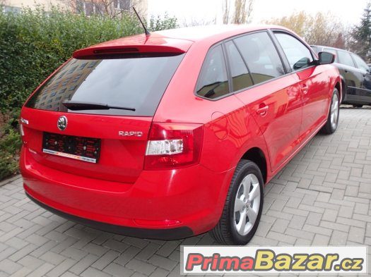 Škoda Rapid 1.6TDi 66kW Spaceback Koup.ČR,1majitel,Serv.knih – fotografie 4