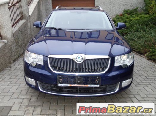 Škoda Superb combi 2.0TDi XENONY Koup.ČR,1.majitel,Serv.knih