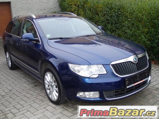 Škoda Superb combi 2.0TDi XENONY Koup.ČR,1.majitel,Serv.knih