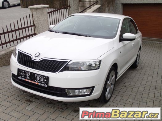 Škoda Rapid 1.6TDi 77kW aut. klima,Koup.ČR,1.majitel,Servis