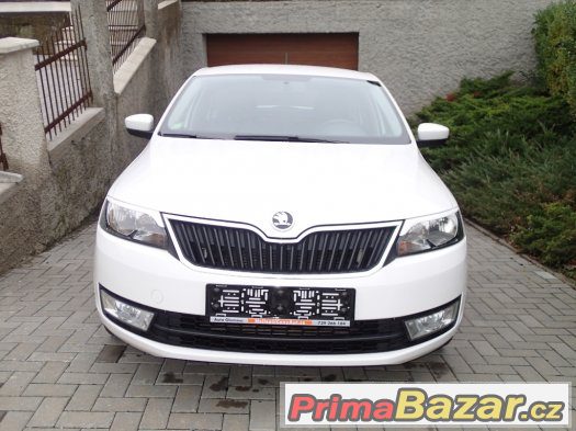 Škoda Rapid 1.6TDi 77kW aut. klima,Koup.ČR,1.majitel,Servis