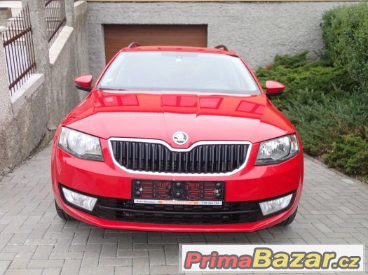 Škoda Octavia III combi 2.0TDi Koup.ČR,1.maj.,Servisní kniha