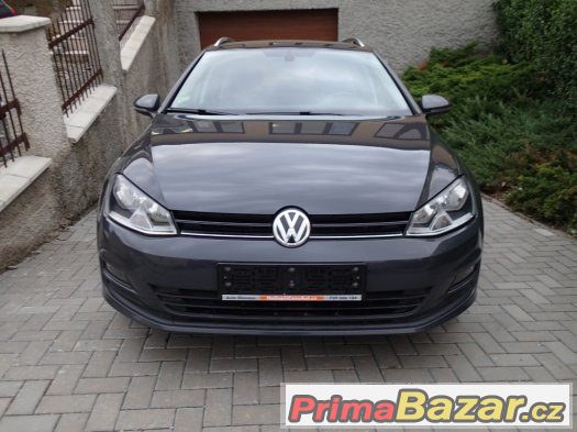 Volkswagen Golf VII combi 1.6TDi 77kW Koup.ČR,PO SERVISE