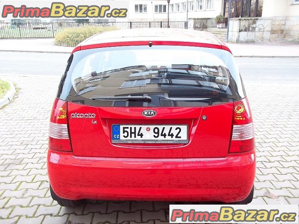 Kia Picanto 1,0i Lx, koup. v ČR, 66000 km