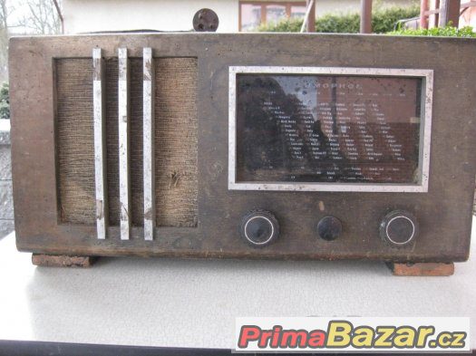 Prodám starožitné německé rádio 200 Kč
