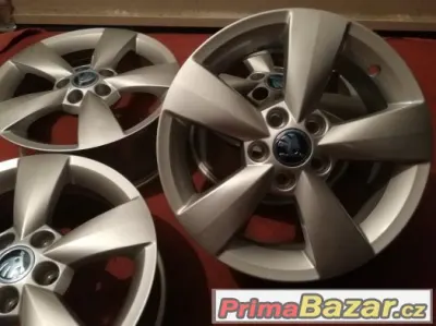 nové Alu kola Škoda 15" 5x100