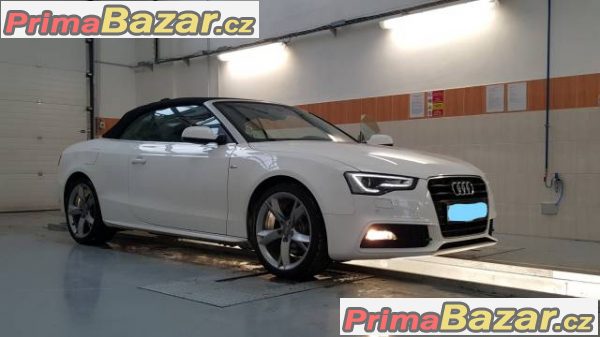 Audi A5 2.0 TDI cabrio S-line,navigace r.v.2013/11