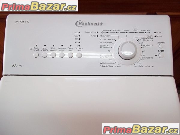 Pračka BAUKNECHT WHIRLPOOL až 1200 otáček