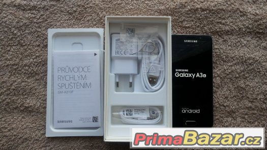 Samsung Galaxy A3 16GB 2016 Black, výstavní kus