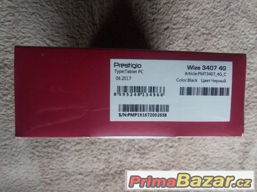 Nový tablet Prestigio Wize 3407 4G