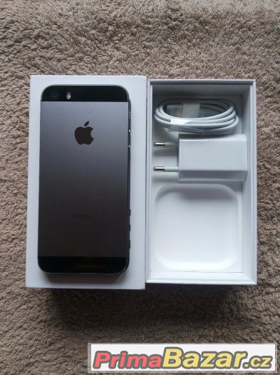 Apple iPhone 5S 16GB Space gray, záruka, krabička