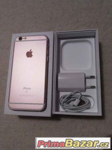 Apple iPhone 6S růžový 16GB záruka, krabička