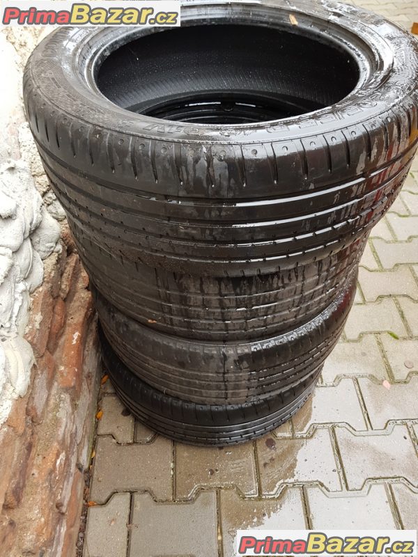 sada alu kola a pneu Volkswagen 1J0601025f 5x100 6.5jx16 et42 pneu  205/55 r16