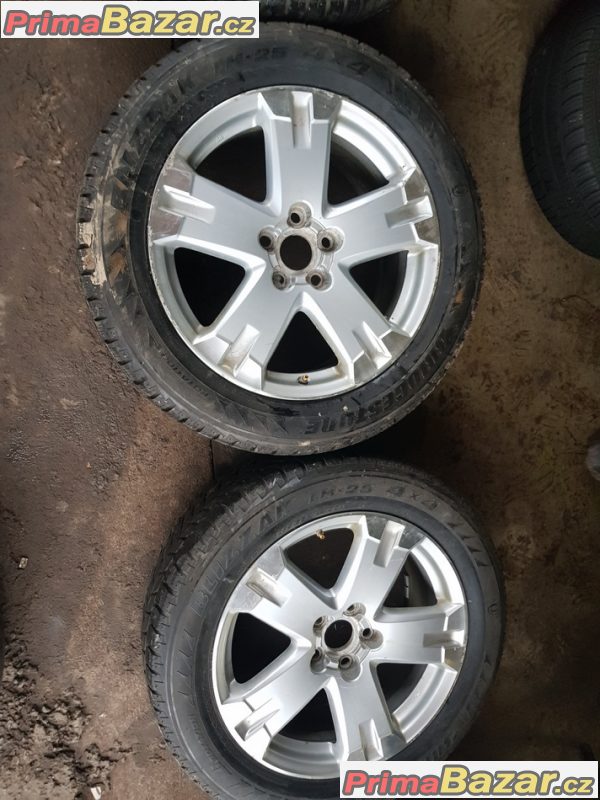 sada alu kola Toyota s pneu 5x114.3 7.5jx18 et45