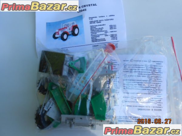 Prodám stavebnice traktorů Zetor Crystal 12045, IGRA