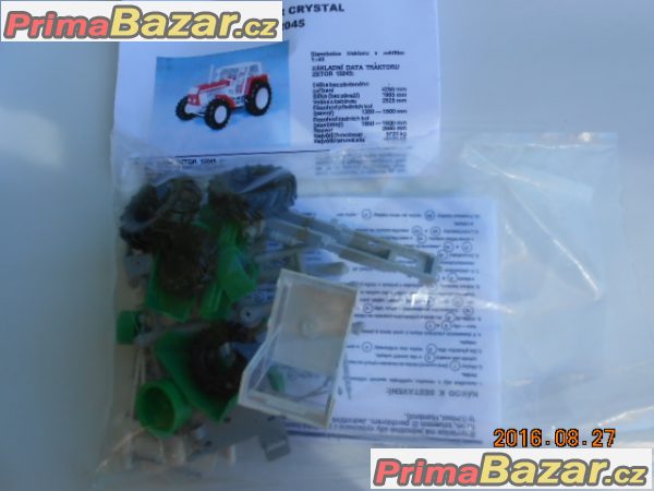 Prodám stavebnice traktorů Zetor Crystal 12045, IGRA