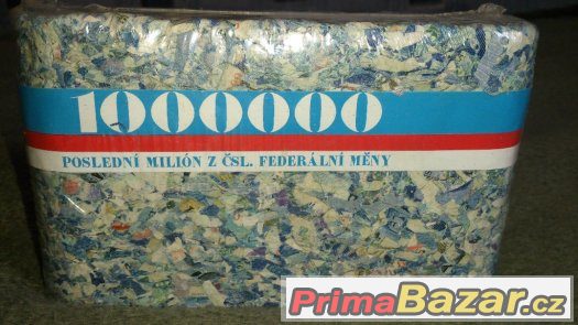 Poslední milion z ČSL federativní měny