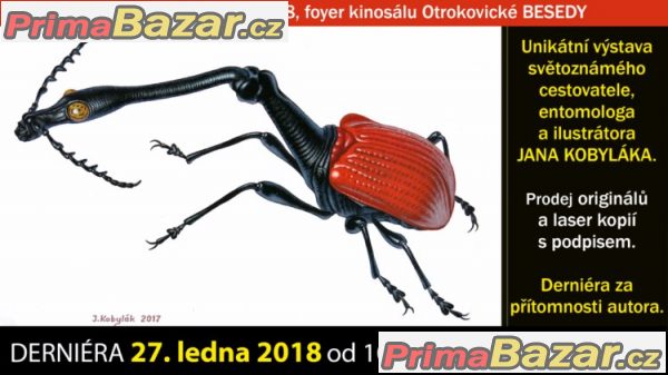 Entomologická burza v Otrokovicích, 27.1.2018