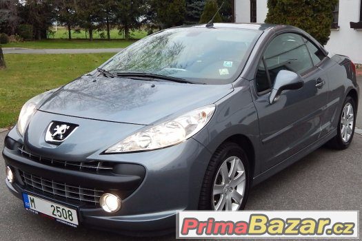 Peugeot 207 cc cabriolet 1,6 benzín 88kw najeto 69829 km