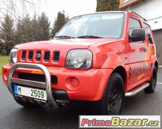 Suzuki Jimny 1,3 60kw r.v. 2001 4x4 tažné