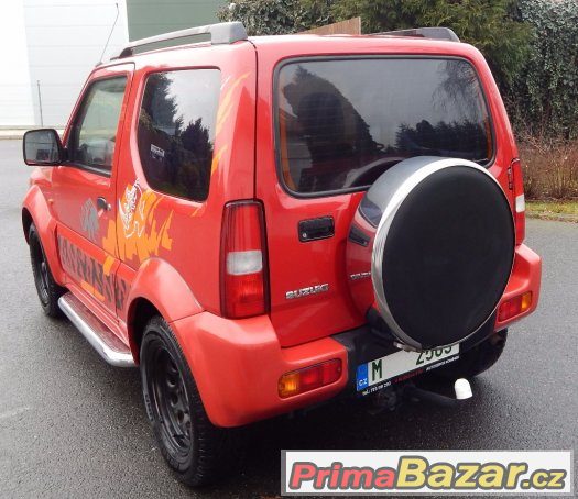 Suzuki Jimny 1,3 60kw r.v. 2001 4x4 tažné