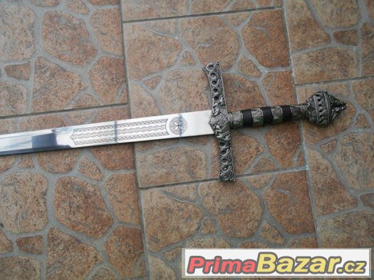 Obouruční luxusní meč silver