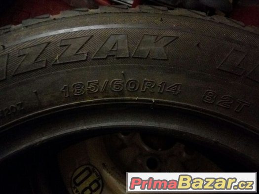 bridgestone blizzak 185/60/14