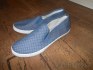 SLIP-ON MÓDNÍ PUNTÍKOVANÉ-nazouvací boty,vel.41,nové