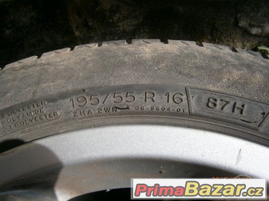 ALU kola ATS 195/55 R16 s pneu
