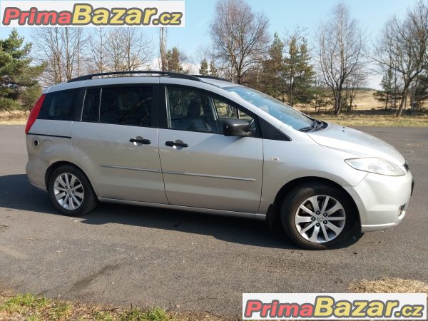 Prodám Mazda 5, r.v. 2006, 1,8 benzín/LPG.