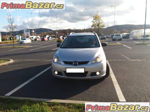 Prodám Mazda 5, r.v. 2006, 1,8 benzín/LPG.