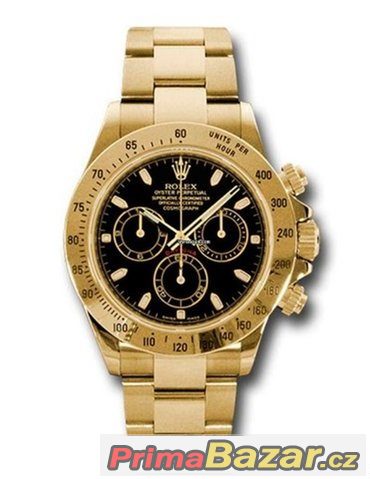 Rolex Oyster Perpetual Cosmograph Daytona 18K Gold.