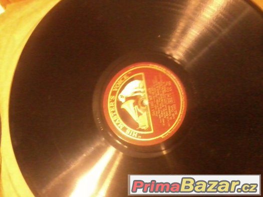 Staré gramofonové desky 78 ot.