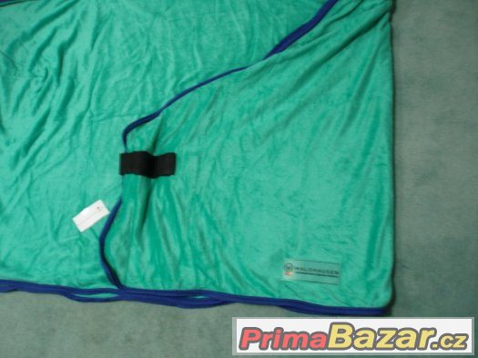 Prodám deka fleece nová 125cm sv.zelená