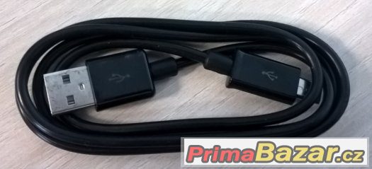 kabel USB - mikro 1m bílý, černý, svítící